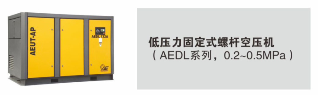 AEDL系列低壓力螺桿空壓機(jī)